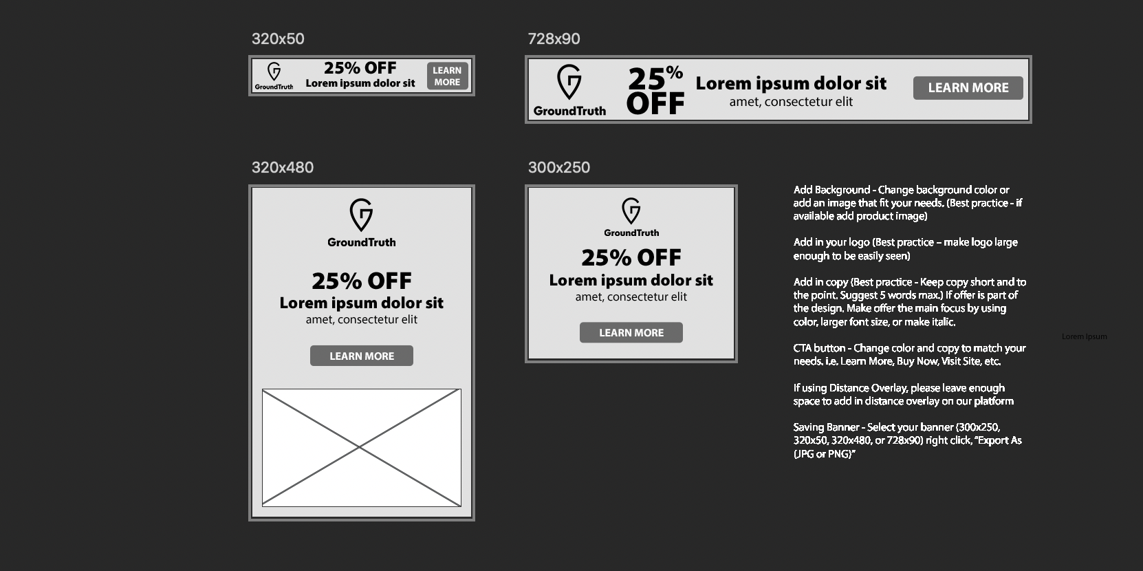 Banner Template Examples