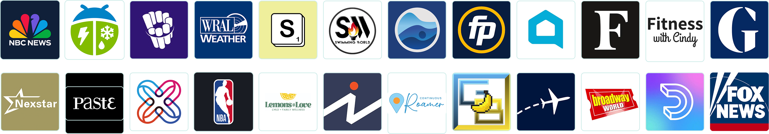 Desktop & Tablet Publishers Logo Grid