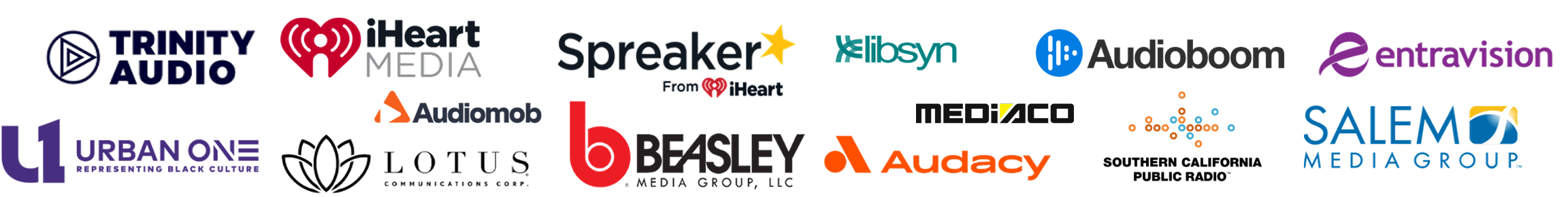 Audio Publishers Logo Grid